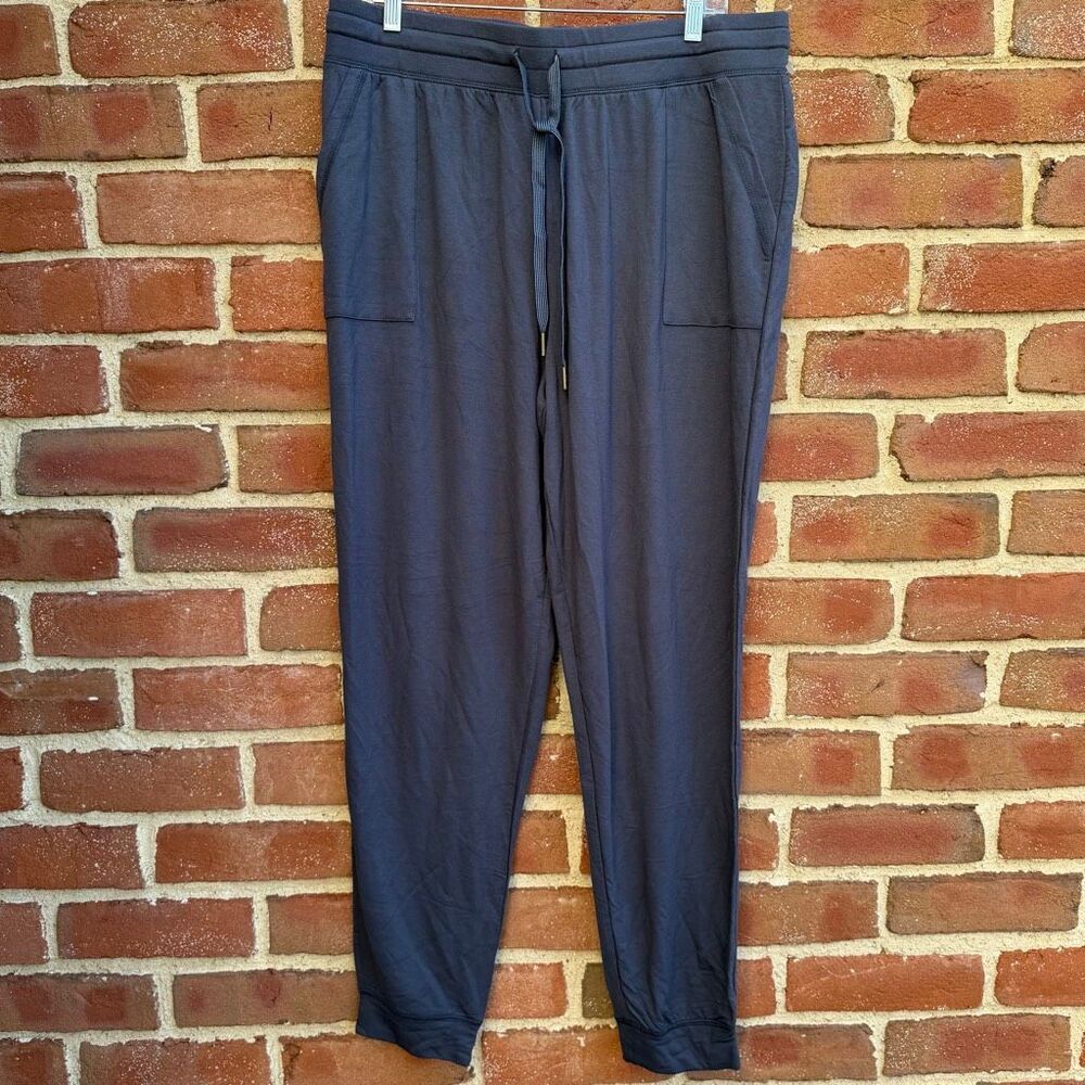 Koolaburra By UGG Women's Drawstring Waist Jogger Pants Gray Large NWOT
